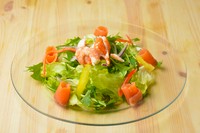 長野の新鮮野菜をふんだんに使ったグリーンサラダです
