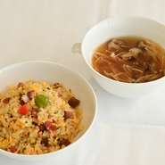 ミニ炒飯・スープセット