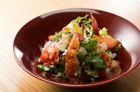 オマール海老とレモンコンフィのサラダ