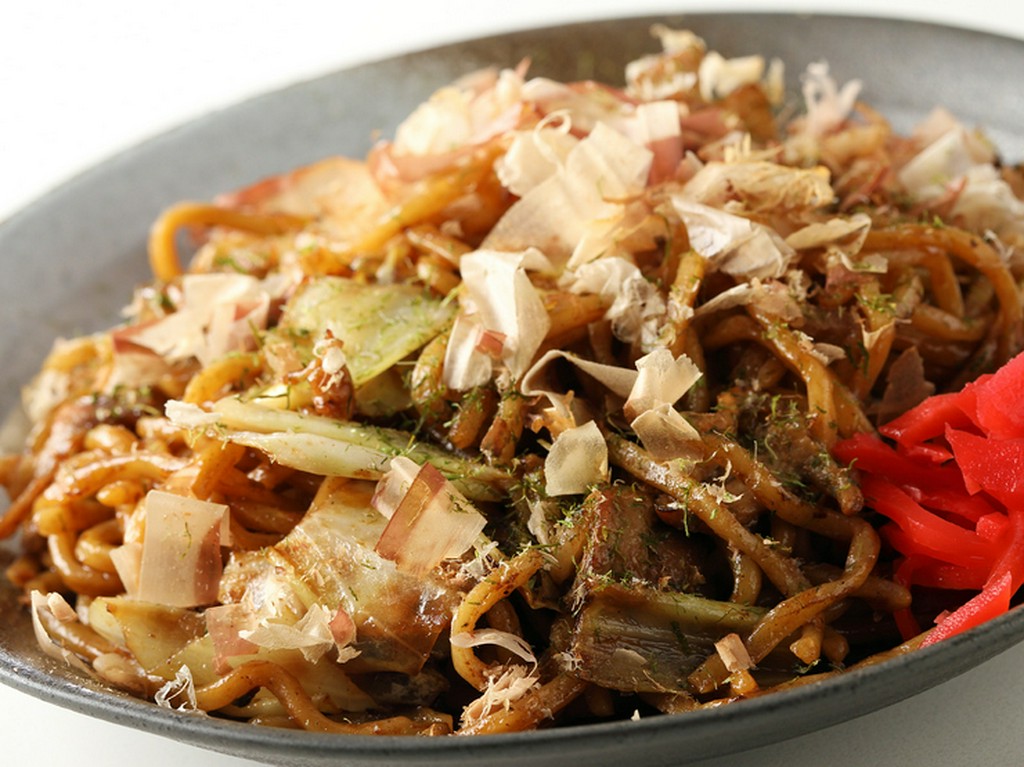 自家製もちもち麺の『焼きそば』