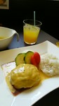 人参のポタージュ
チーズハンバーグ(80ｇ)
五穀米
ジュース(アップルorオレンジ)