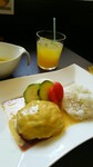 人参のポタージュ
チーズハンバーグ(80ｇ)
五穀米
ジュース(アップルorオレンジ)