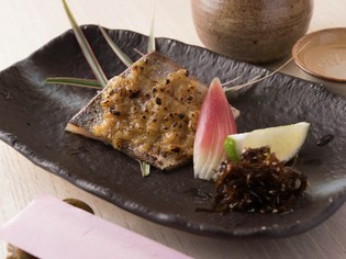 旬の魚を使用した『焼き物』				