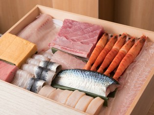 魚介類は長崎近海のみを使用		