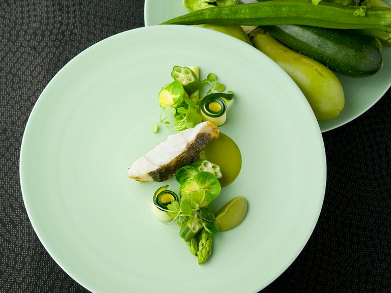 ヘルシーかつ美味、季節の野菜をふんだんに使った料理を提供