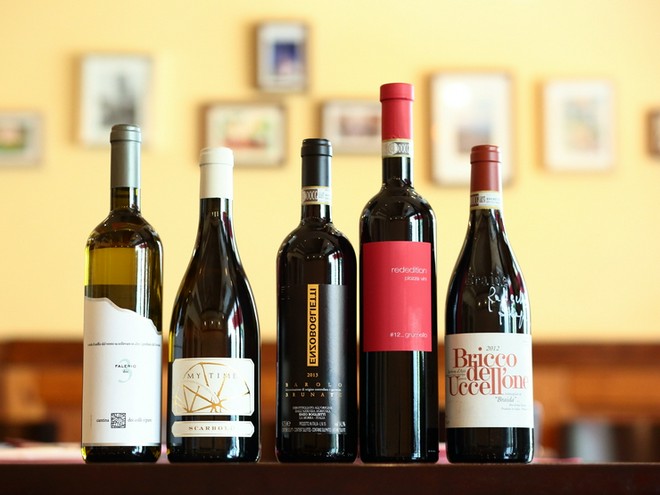 ワインにこだわっている