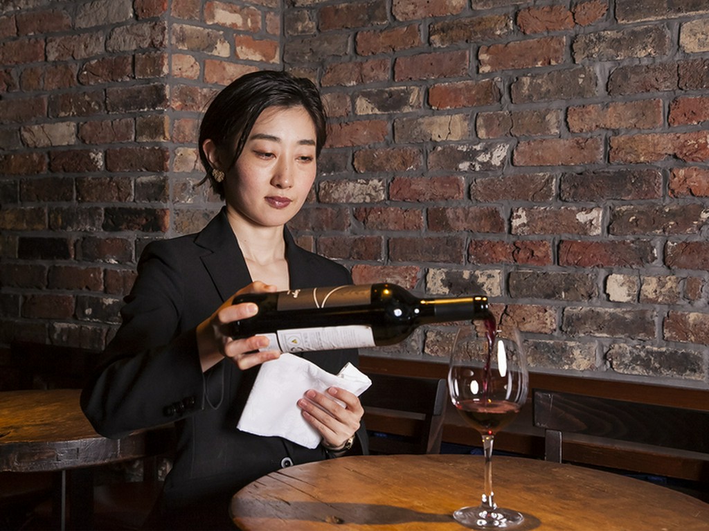 会場の一体化が図れるようなワインリストを考案