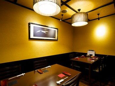 個室も用意、周囲を気にせず重要な商談や会食が可能