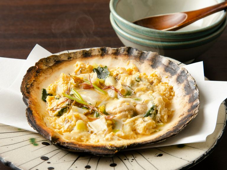 ほたての貝焼き味噌