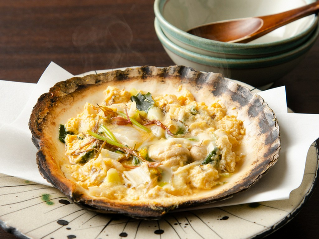 ほたての貝焼き味噌