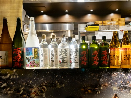 オリジナル焼酎など、焼酎も充実