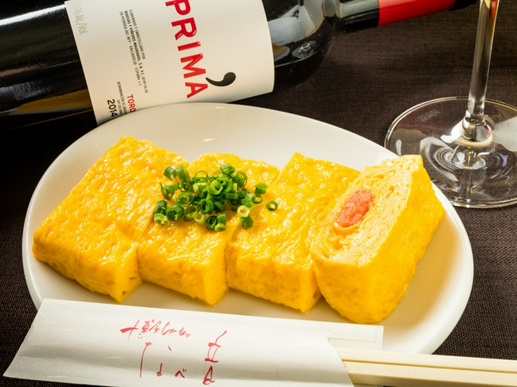 本場博多テイストの『明太子の玉子包み焼き』