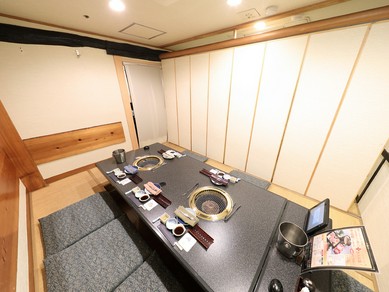 プライベートな空間で、リラックスしながらお食事を満喫