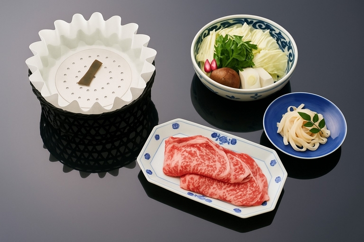 [Food only] Specially selected Japanese black beef shabu-shabu course *This is not an all-you-can-eat option.