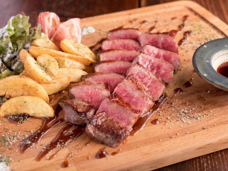 高千穂牛赤身もも肉ステーキ