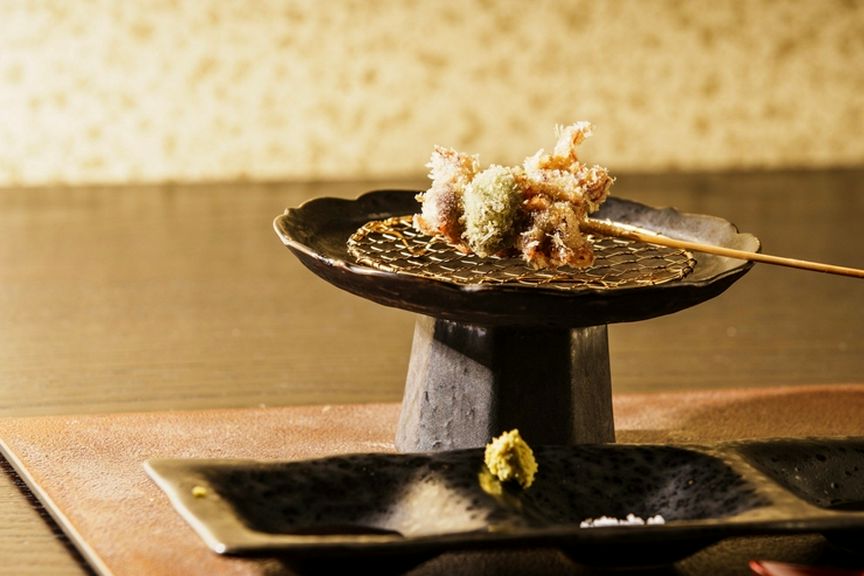 季節を感じる『ホタルイカとふきのとう』