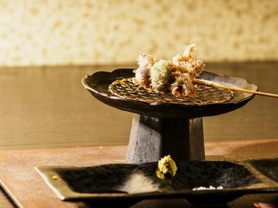 季節を感じる『ホタルイカとふきのとう』