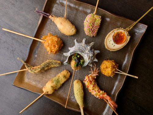 素材の旨みを凝縮。薄衣で優しく包まれた旬食材たち