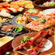 LOは30分前です／ネット予約の場合、選べる料理の記載をお願いいたします。記載がない場合は大変恐縮ですが当店にて決めさせて頂きます。／仕入れの状況によりコース内容が変更する場合がございます。