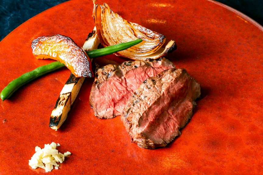 国産牛ヒレ肉のグリル