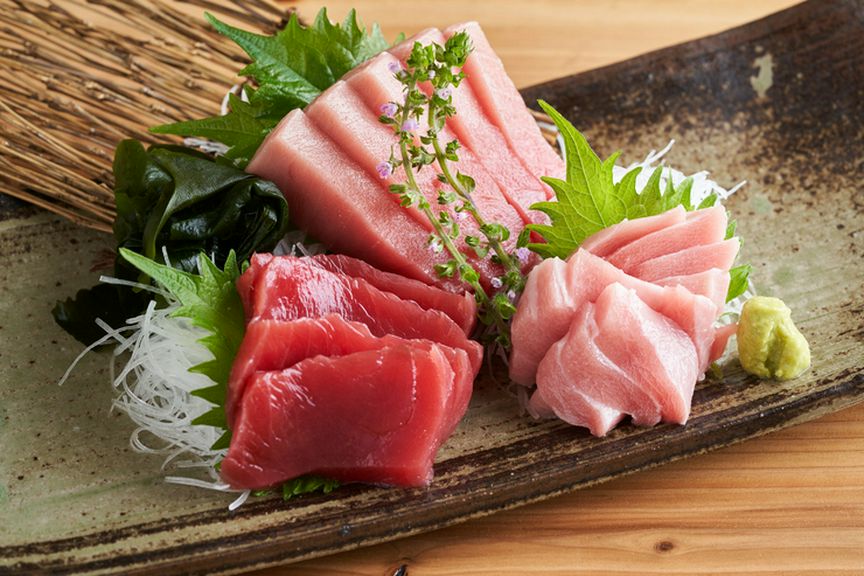 毎日仕入れる鮮魚の刺身