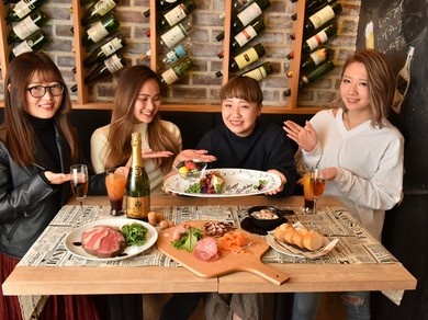 貸切も随時受付中です!40名様〜100名様まで対応◎