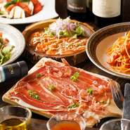 もちろん飲み放題付きに、人気料理が大集合！歓送迎会～忘年会まで貸切もOK!