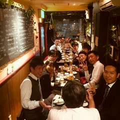 隠れ家バルでパーティー！！