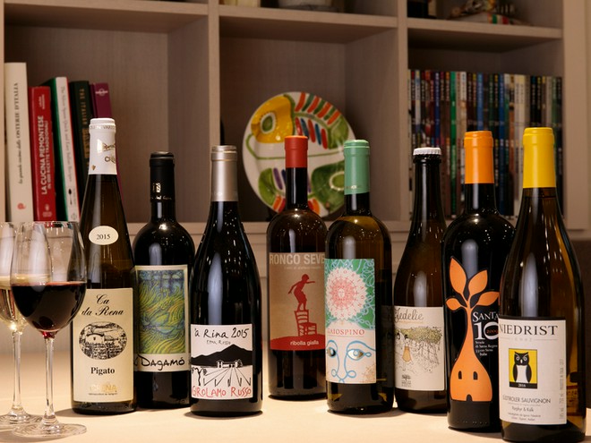 ワインにこだわっている