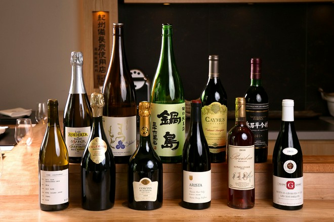 ワインにこだわっている