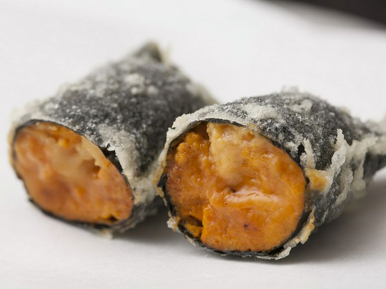 ウニの磯巻き