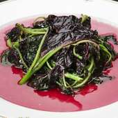 日本で無農薬栽培される旬の中国野菜を使用『季節の中国野菜炒め』