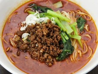 本場四川スタイルの、大人な辛さを味わえる『タンタンメン』