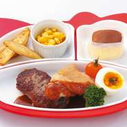 ※8歳以下のお子様限定。焼き立てパン食べ放題付き