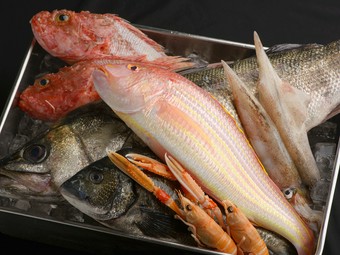 地物の魚介でイタリアン！