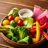 野菜不足解消！！
とにかくたくさん野菜を食べられます！！

※時期により内容は異なります。