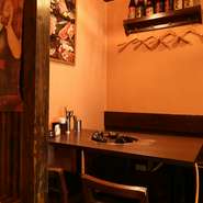 長居したい方にもぴったりのくつろぎ空間