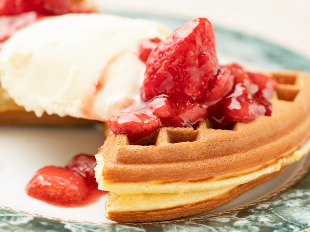 10種類の豊富なラインナップも魅力『ワッフル』