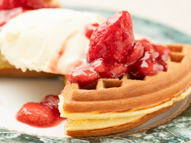 10種類の豊富なラインナップも魅力『ワッフル』