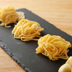 モチモチの食感。イタリア産小麦粉使用の自家製パスタ