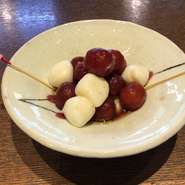 ミニトマトのバルサミコ漬けとモッツァレラ