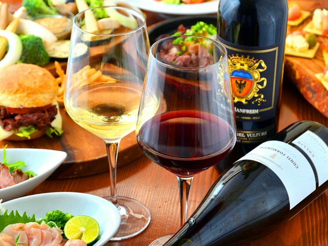 ワインにこだわっている