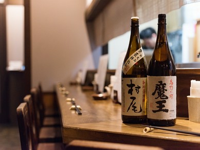 こだわりの焼酎を創作料理と一緒に満喫しよう