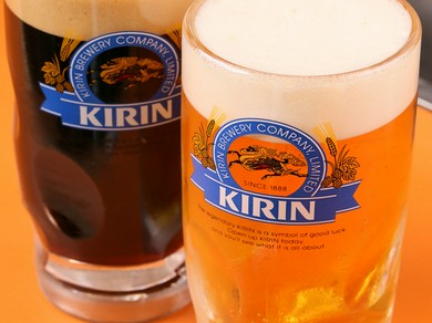 ジンギスカンの陰の主役？  生ビールが最高！