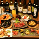 質にこだわる自慢のコース！海鮮+上州牛熟成肉が目白押し！