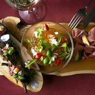 おまかせ前菜盛り合わせ　3種