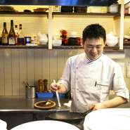 素材が活きるこだわりのフレンチを、カジュアルに楽しんでほしい