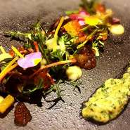 道産食材とのペアリングを堪能する