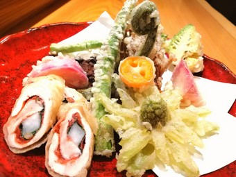 薄衣でサクっと仕上げた『天ぷら』