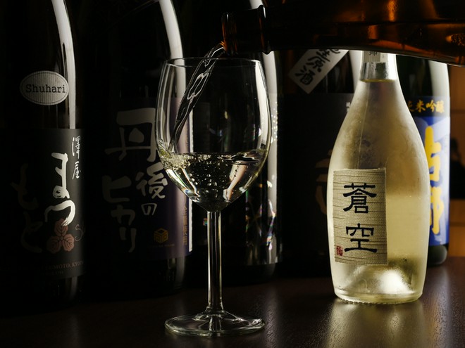 日本酒にこだわっている